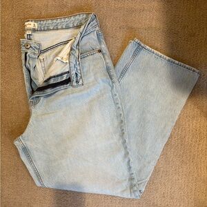 Abercrombie & Fitch Curve Love Loose High Rise Jeans